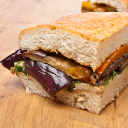 tri color veggie stackers