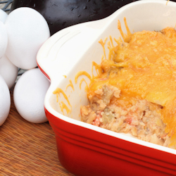 turkey swiss breakfast casserole