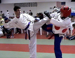 kick to head