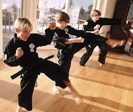 kids kicking
