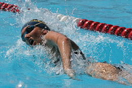 freestyle swimming