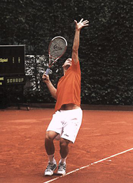 tennis serve