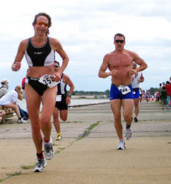 triathlon running