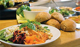 healthy balanced meal