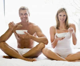 healthy happy couple