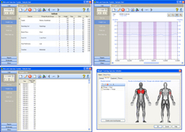 electronic weight training log